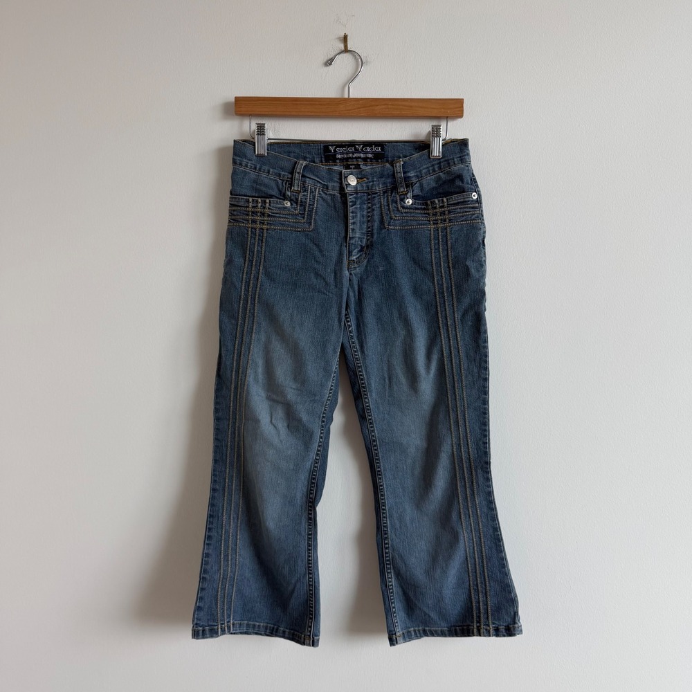 Vintage‎ Y2K Yada Yada Low-Rise Capris